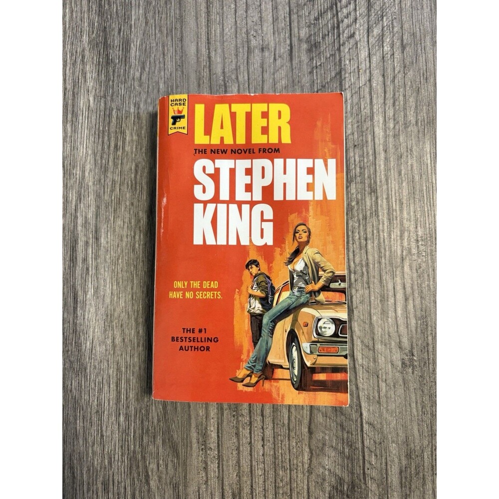 Later by Stephen King 2021 First Edition Paperback